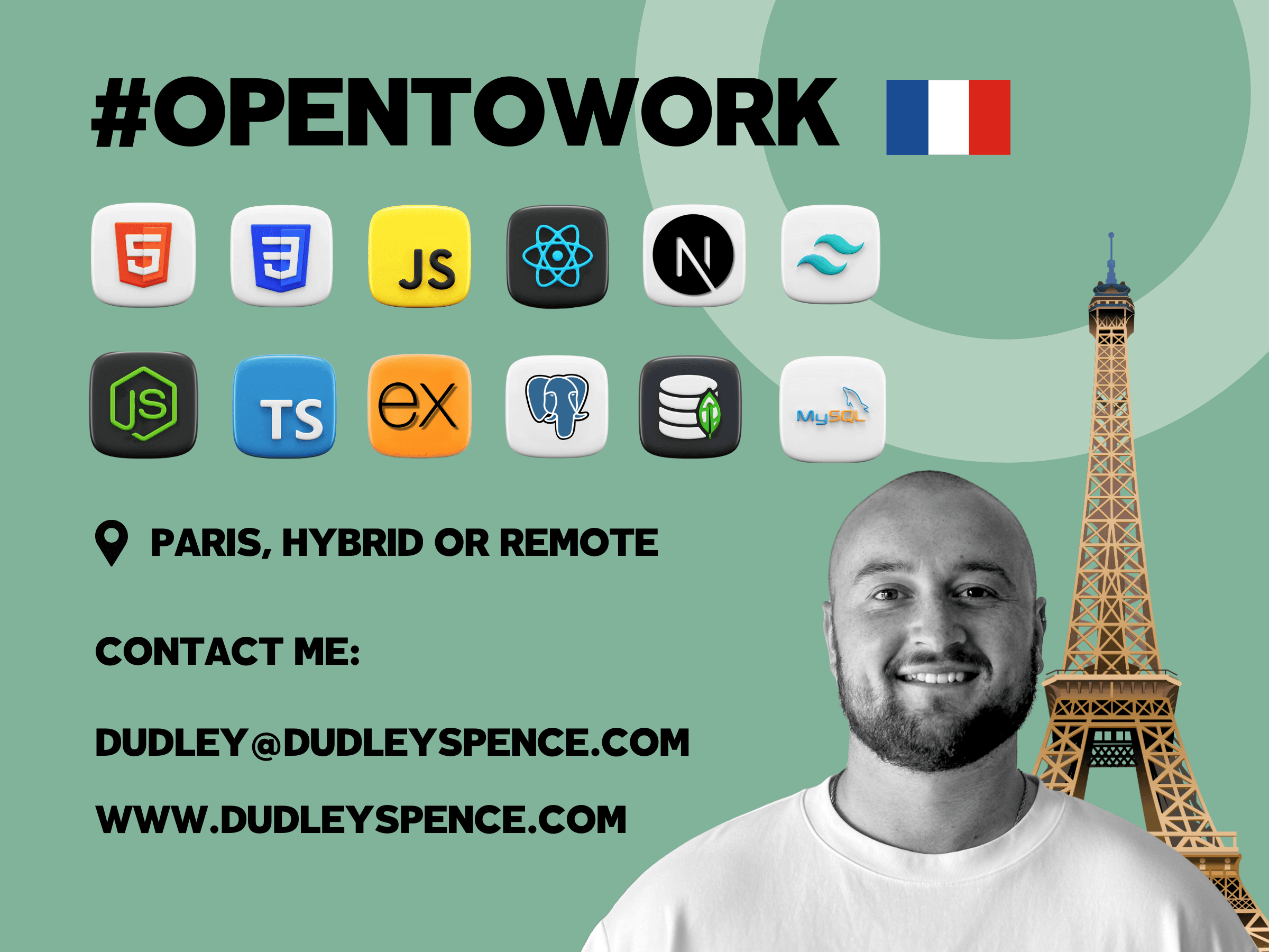 Open to work Advert